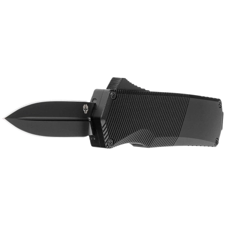 Nóż automatyczny OTF Tekto A5 Spry Mini D/E Black Aluminium, Black CPM S35VN