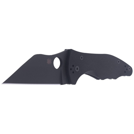 Spyderco Yojimbo 2 Knife Black G10, Black DLC CPM S30V by Michael Janich (C85GPBBK2)