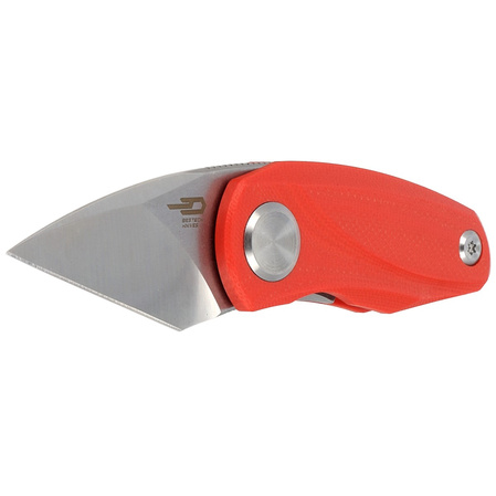 Nóż składany Bestech Tulip Red G10, Satin / Stonewash 14C28N by Ostap Hel (BG38B)