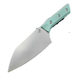 Nóż kuchenny Microtech Santoku 6" Caribbean Blue G10, Stonewashed M390MK (3200-10CA)