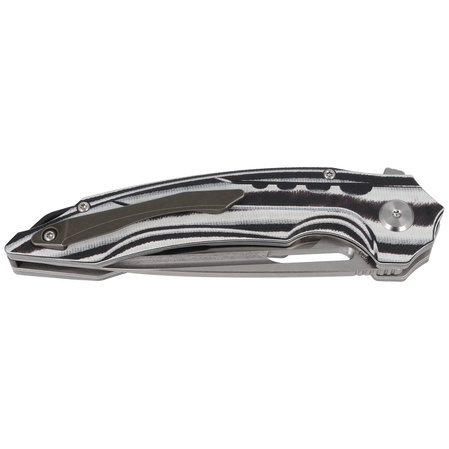 Nóż składany Bestech Ornetta Carbon Fiber / White G10, Stonewash / Satin N690 by Kombou (BL02C)