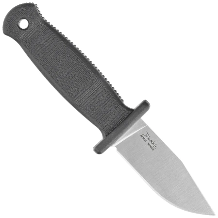 Demko Armiger 2 Clip Point Knife Black TPR, Satin 4034SS by Andrew Demko (ARM2-4034SS-CP)