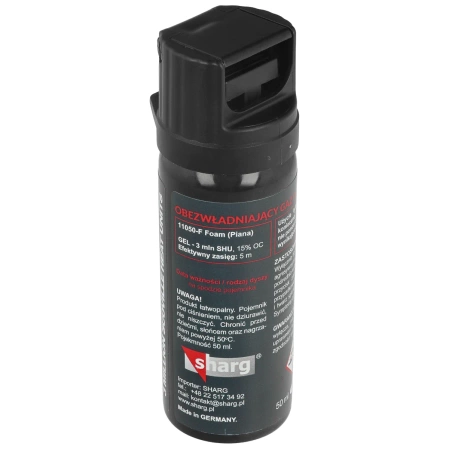 Gaz pieprzowy Sharg Graphite Foam 3mln SHU, Stream 50ml (11050-FS)