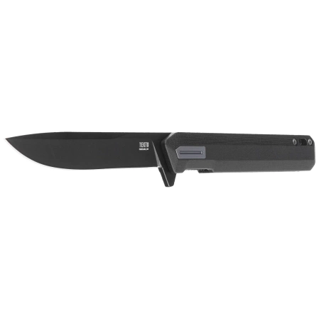 Nóż składany Tekto F2 Bravo Black G10, Blue HW/Clip, Black D2