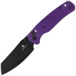 Bestechman Cicada's Wing Knife Purple G10, Black 10Cr15MoV (BMK06B)