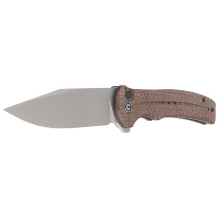 CIVIVI Cogent Brown Micarta, Bead Blasted (C20038D-6)