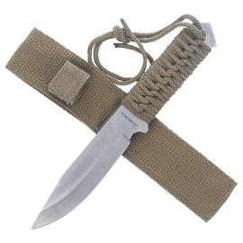 Martinez Albainox Knife Green Cord, Satin 3Cr13Mov  (31780)