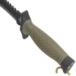 Third Decor Habitat Green ABS, Black 420 Knife (H0502N)