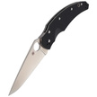 Spyderco Opus Black G-10 PlainEdge Knife (C218GP)