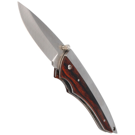 Herbertz Top AISI 420 Wood/Metal brown Plain 110g 70 02/047/10 pocket knife - 288611