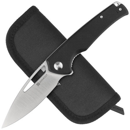 Sencut Mims Black G10, Satin 9Cr18MoV knife (S21013-1)