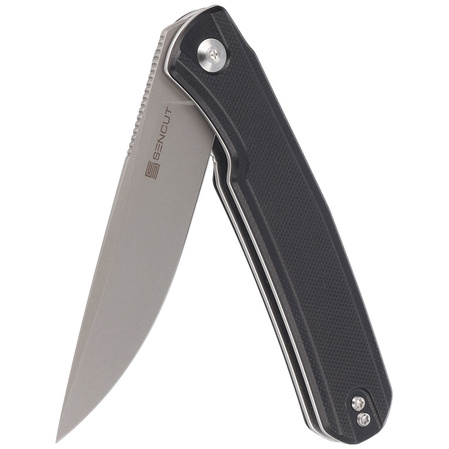 Nóż składany Sencut Scitus Black G10, Gray Stonewashed D2 by Ostap Hel (S21042-1)
