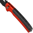 Civivi Knife Sentinel Strike Red Aluminium / Black FRN, Black K110 knife (C22025B-1)