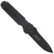 FOX Predator II Liner-Lock Folding Knife, Black (FX-446 B)