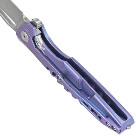 RikeKnife Thor 5 Blue Titanium, Satin M390 (RK-Thor5-B)