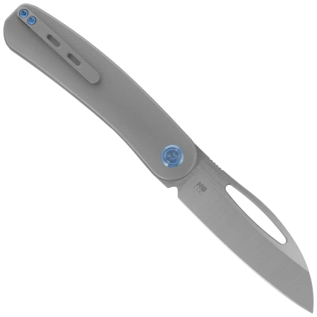 Nóż składany Kubey KB Knives Decimal Gray Titanium, Satin M390 by Mark Perez (KB354A)