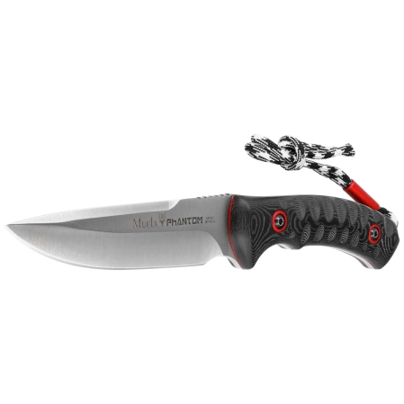 Nóż Muela Phantom-12W Black Micarta, Satin X50CrMoV15