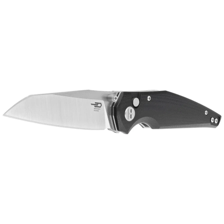 Nóż składany Bestech Snakebird Black G10, Stonewashed / Satin 14C28N (BG58C)