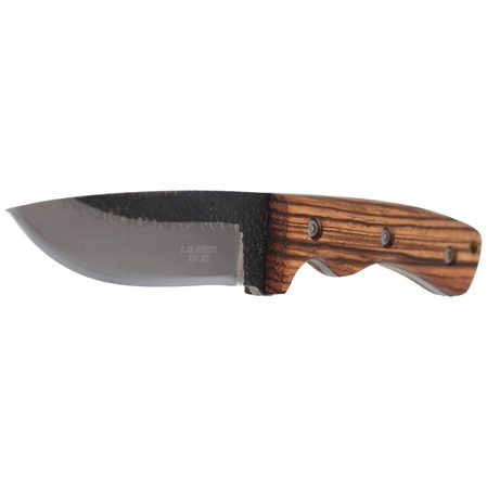 Nóż Herbertz CJH Zebra Wood, Satin/Forged 420 (104210)