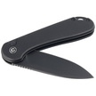 Civivi Button Lock Elementum II Knife Black G10, Black Stonewashed Nitro-V (C18062P-1)