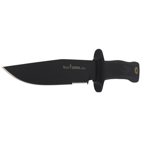 Muela Tactical Knife Rubber Handle 180mm (SCORPION-18N)