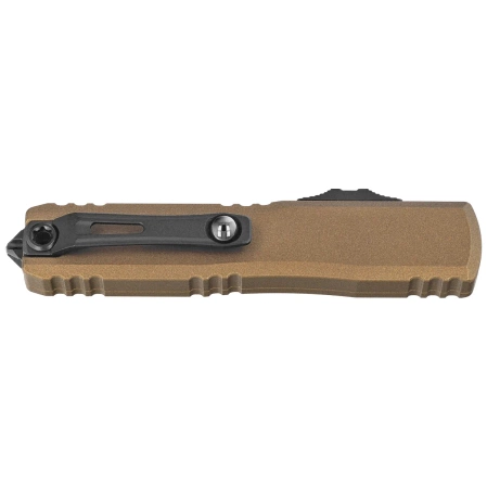 Microtech Ultratech Gen III ZBP T/E OTF Knife Cerakote Burnt Bronze  Aluminum, Cerakote Burnt Bronze M390MK by Tony Marfione (1123-1UB-C19Z4)