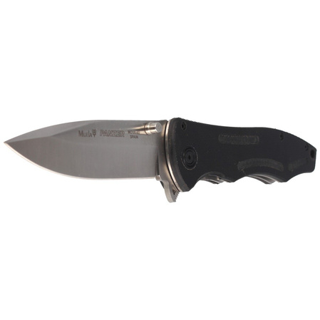 Muela Panzer-10 Black PTB/Fiber Glass Knife, Satin X60CrMoV15