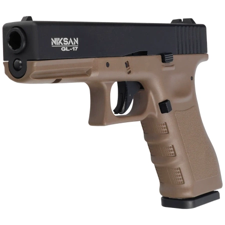 Niksan Defence NKS GL17 Tan Blow‑Back 4.5 mm Air Pistol