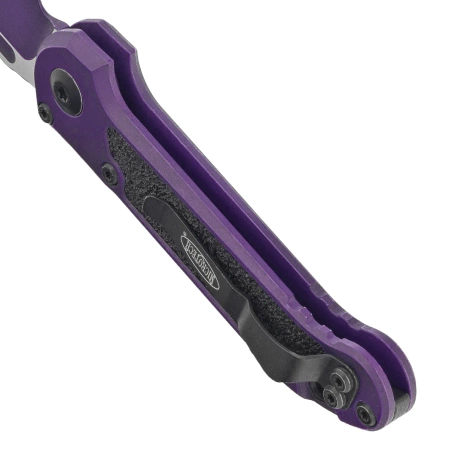 Microtech LUDT Gen III T/E Knife Weathered Purple Aluminum, Weathered Purple M390MK by Tony Marfione (1136-1WPU)