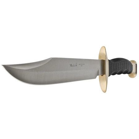 Nóż Muela 95-220 Black Rubber, Satin 420H