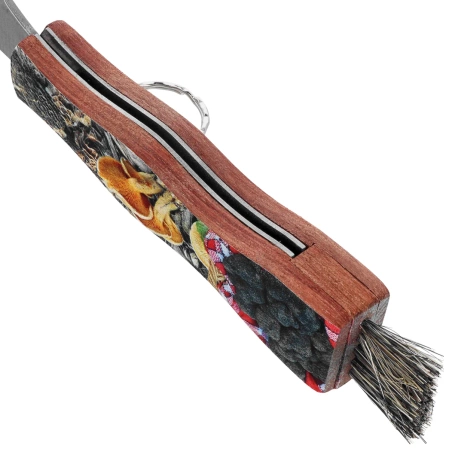 Nóż na grzyby Martinez Albainox Mushroom 3D Wood, Satin 3Cr13Mov (18258)