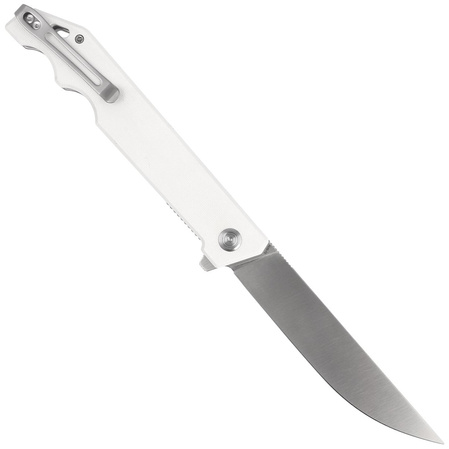 Nóż składany Kubey Knife Pylades Ivory G10, Satin AUS-10 (KU253G)