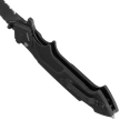 Extrema Ratio Glauca B1 NS Black Aluminum Knife, Black MIL-C N690 (04.1000.0139/BLK/NS)