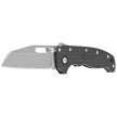 Demko Knife AD20.5 Shark Foot Black Grivory, Stonewashed D2 by Andrew Demko (205-BLK-D2-EP)