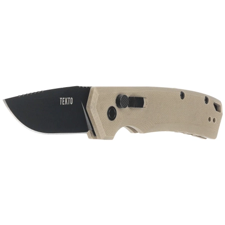 Nóż automatyczny Tekto A3 Delta Mini D/P Desert G10, Black D2