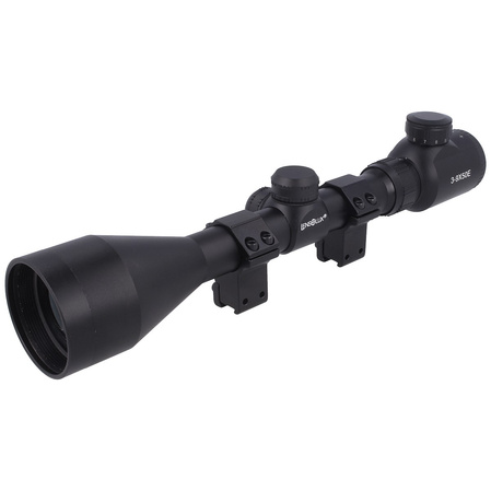 Lensolux Rifle Scope 3-9x50E, reticle 4 Red Dot illuminated (19312)