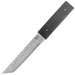Tramuntana Decor Habitat Tanto Knife Black Ebony, Damascus (H0077)
