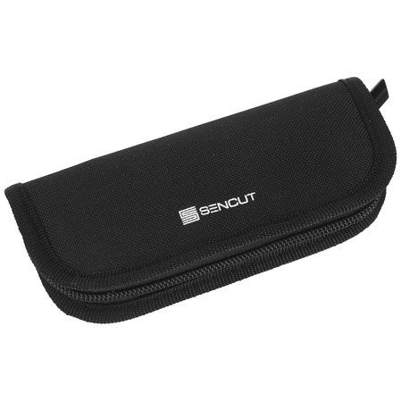 Nóż składany Sencut Sachse Guibourtia Wood, Black Stonewashed 9Cr18MoV (S21007-6)