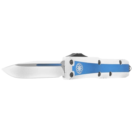 Nóż automatyczny OTF Microtech UTX-85 S/E Clone Trooper Signature Blue/White Aluminium, White M390 (231-1CO)