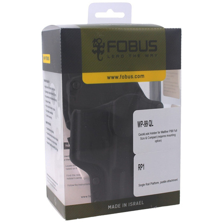 Fobus Walther P99, P99 Compact Right Holster (WP-99 QL RP1)