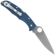Spyderco Endura 4 Lightweight Knife Cobalt Blue FRN, Satin CPM SPY27 by Sal Glesser (C10PCBL)