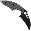 Herbertz Solingen Neck Knife Black / Grey Aluminium, Black Coating (575706)