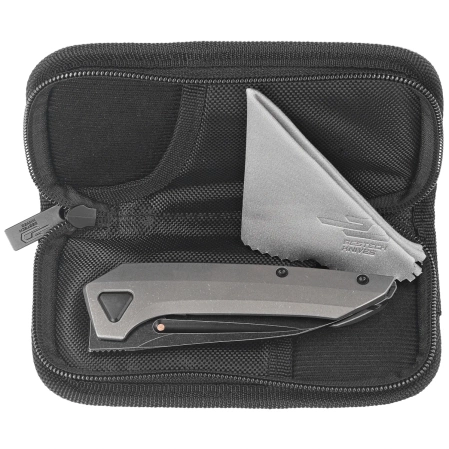 Bestech VK-Navi Knife Dark Titanium, Black Stonewashed MagnaCut by Vulpex Knives (BT2404D)