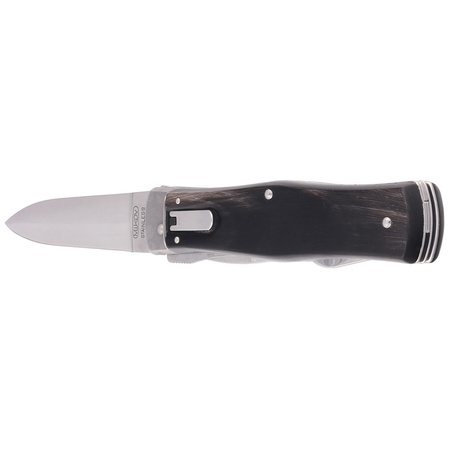 Nóż sprężynowy Mikov Predator Buffalo Horn, Mirror 3ostrz (241-NR-3/KP)