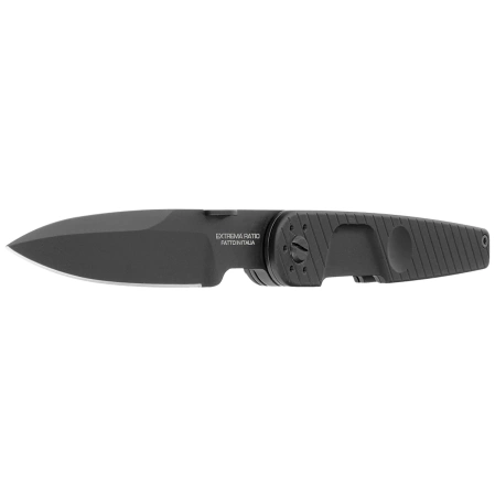 Nóż składany Extrema Ratio LKU01 Urban Dark Black Aluminium, Black MIL-C N690 by Danilo Rossi (04.1000.0243/U/BLK-BLK)