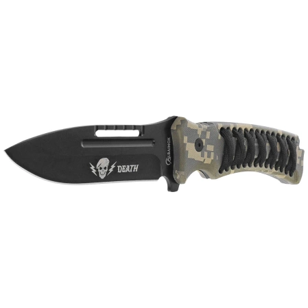 Nóż Martinez Albainox 32795 ABS Camo/Black Stringing, Black 3Cr13Mov