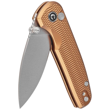 Civivi Mini Shakan Knife Coyote Brown Aluminium, Satin Nitro-V (C20052F-3)