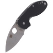 Spyderco Insistent G-10 Black Plain (C246GP)