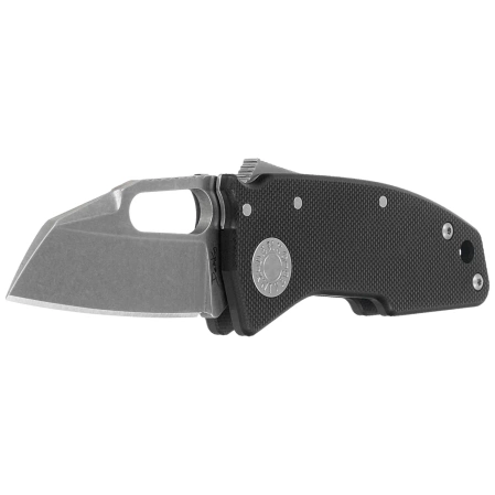 Nóż składany Demko Nano Shark Black G10, Stonewashed CPM 20CV by Andrew Demko (AD-NANO-G10BLK-20CV)