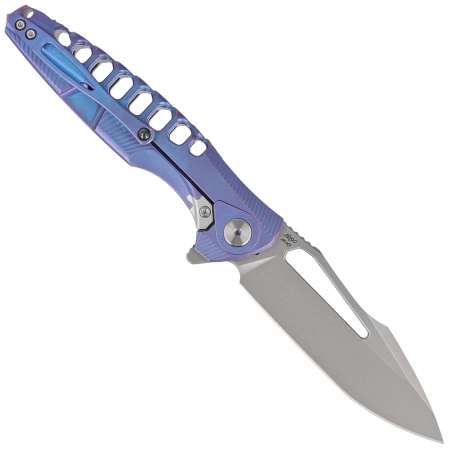 RikeKnife Thor 5 Blue Titanium, Satin M390 (RK-Thor5-B)